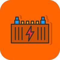 conception d'icône de vecteur de batterie