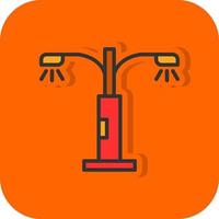 conception d'icône de vecteur de lampadaire