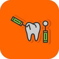 conception d'icône de vecteur de dentisterie