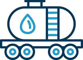 conception d'icône de vecteur de réservoir de carburant