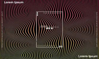 motif de couleur fluide abstrait de fond dégradé liquide de couleur néon vecteur