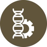 icône de vecteur de test ADN