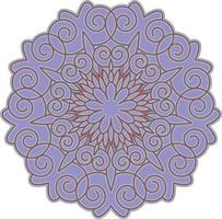 3d mandala multicouche Couper fichier svg vecteur