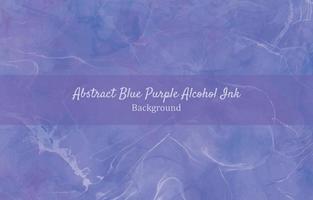 abstrait bleu violet de l'alcool encre Contexte vecteur