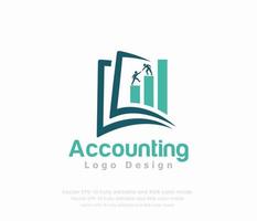 comptabilité ou la finance logo vecteur