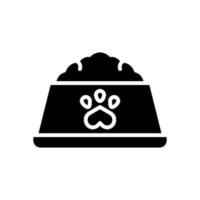 animal de compagnie bol icône pour votre site Internet conception, logo, application, ui. vecteur