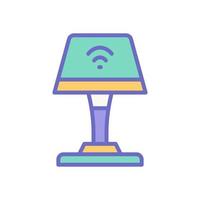 lampe icône pour votre site Internet conception, logo, application, ui. vecteur