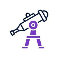 télescope icône pour votre site Internet conception, logo, application, ui. vecteur