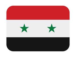 Syrie drapeau avec blanc Contexte adobe illustrateur ouvrages d'art vecteur