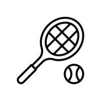 tennis icône pour votre site Internet conception, logo, application, ui. vecteur