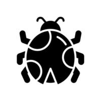 coccinelle icône pour votre site Internet conception, logo, application, ui. vecteur