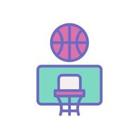 basketball icône pour votre site Internet conception, logo, application, ui. vecteur