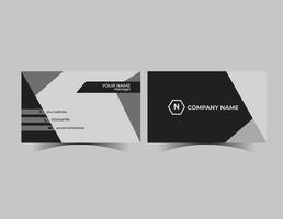 moderne affaires carte conception modèle. entreprise affaires carte. vecteur