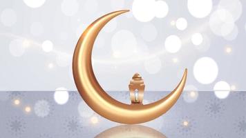 eid mubarak et Ramadan kareem arrière-plans vecteur