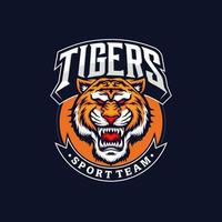 tigre des sports logo vecteur illustration