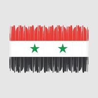 vecteur de drapeau de la syrie