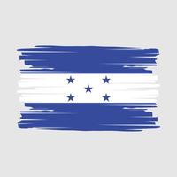 vecteur de brosse drapeau honduras