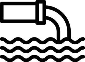 illustration vectorielle de l'eau sur un fond. symboles de qualité premium. icônes vectorielles pour le concept et la conception graphique. vecteur