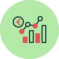 icône de vecteur de graphique à barres