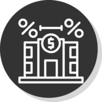 conception d'icône de vecteur de prêt à valeur