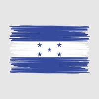 pinceau drapeau honduras vecteur
