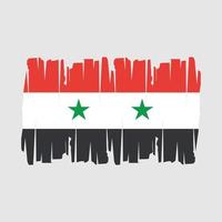 Syrie drapeau vecteur illustration