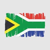 Sud Afrique drapeau vecteur illustration