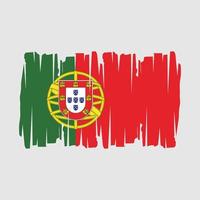 drapeau portugal illustration vectorielle vecteur