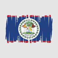 Belize drapeau vecteur illustration