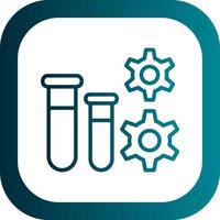 conception d'icône vectorielle de fonction expérimentale vecteur