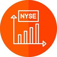 conception d'icône vectorielle nyse vecteur