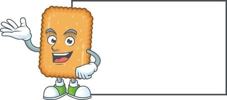 biscuit dessin animé personnage vecteur