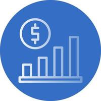 conception d'icône de vecteur de croissance