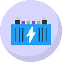 conception d'icône de vecteur de batterie