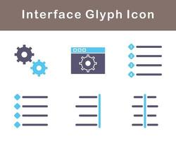 interface vecteur icône ensemble