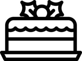 illustration vectorielle de gâteau sur fond.symboles de qualité premium.icônes vectorielles pour le concept et la conception graphique. vecteur
