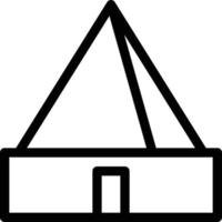 illustration vectorielle de pyramide sur fond. symboles de qualité premium. icônes vectorielles pour le concept et la conception graphique. vecteur