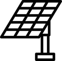 illustration vectorielle de panneau solaire sur fond.symboles de qualité premium.icônes vectorielles pour le concept et la conception graphique. vecteur