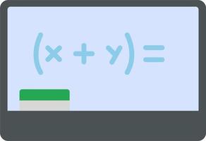 icône de vecteur de mathématiques