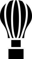 icône de vecteur de ballon à air chaud