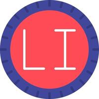 Liechtenstein cadran code vecteur icône