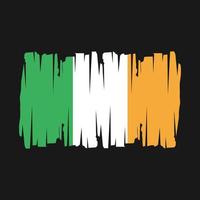 Irlande drapeau vecteur illustration