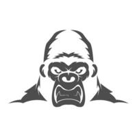 gorille logo icône conception vecteur