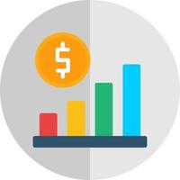 conception d'icône de vecteur de croissance