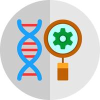 conception d'icône de vecteur de découverte génétique