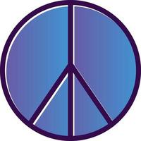 conception d'icône de vecteur de paix