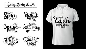 printemps journée svg Couper fichier typographie t chemise conception paquet ,content printemps jour, printemps citation, svg citation vecteur