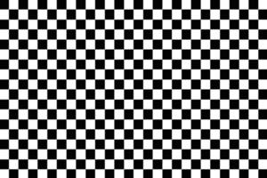 motif d'échecs noir et blanc vecteur