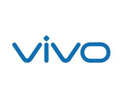 vivo marque logo téléphone symbole conception chinois mobile vecteur illustration