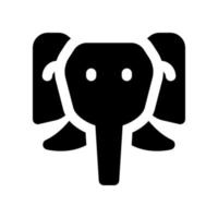 l'éléphant icône pour votre site Internet conception, logo, application, ui. vecteur